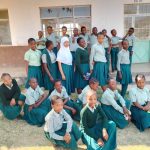 Peace Flame school students, education is the key to life
